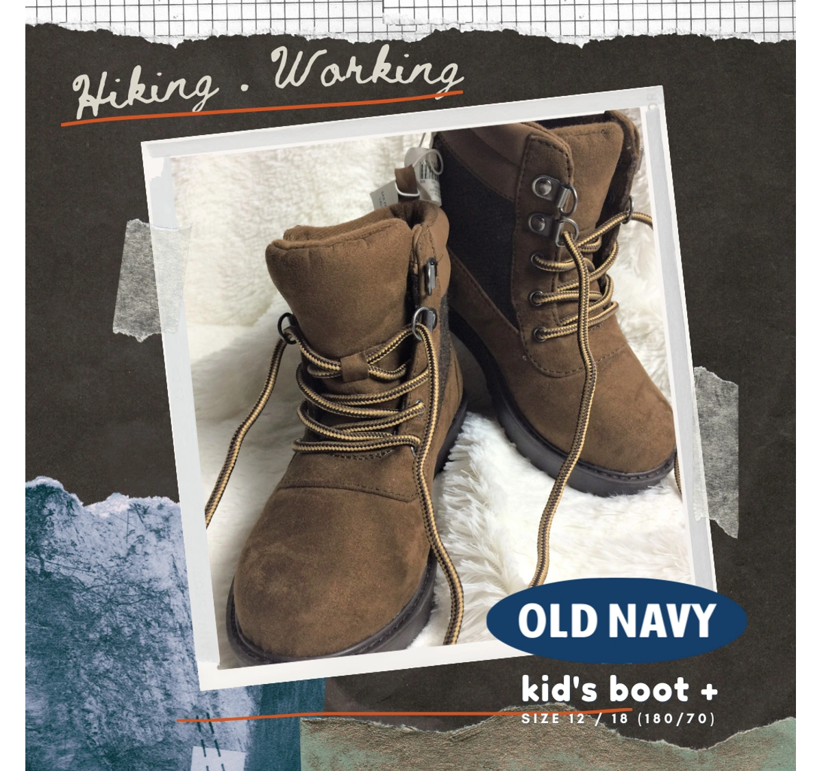 Old navy children's hot sale snow boots