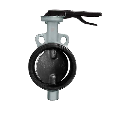 5mm Cast Steel Wafer Type Butterfly Valve-9
