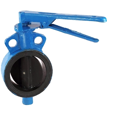 5mm Cast Steel Wafer Type Butterfly Valve-6