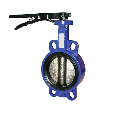 5mm Cast Steel Wafer Type Butterfly Valve-5
