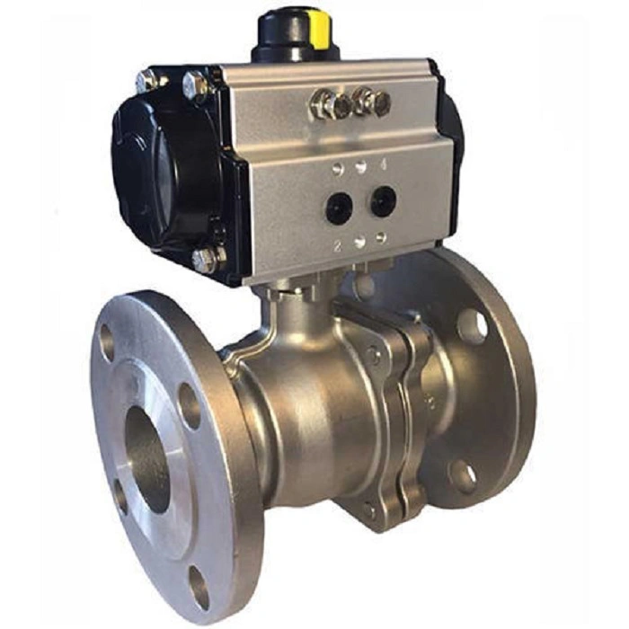 3 Piece Design Pneumatic Ball Valve-15-4