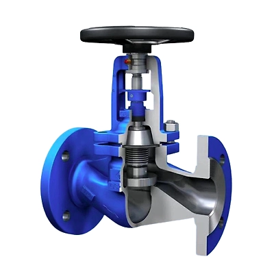 Cast Steel Globe Valve Flanged End A.S.A 150 Class 25mm-1