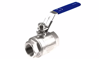 Cast Iron 15mm Screwed Ends Full Bore Ball Valve For Agriculture and Chemical Industries