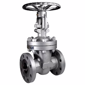 High-pressure air operated actuator Gate valve for chemical plants