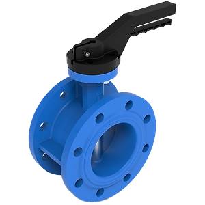 Double Flange Butterfly Valve