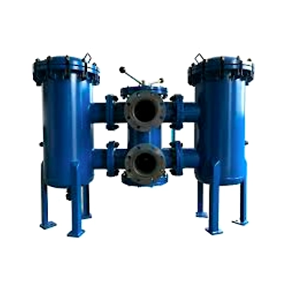 Duplex Strainer SS316L for Continuous Filtration-3