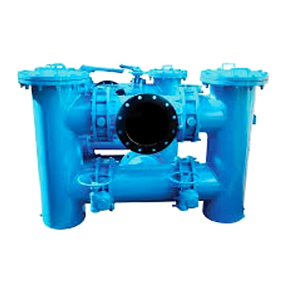Duplex Strainer SS316L for Continuous Filtration-2