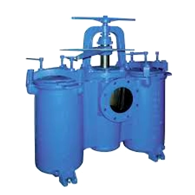 Duplex Strainer SS316L for Continuous Filtration-1
