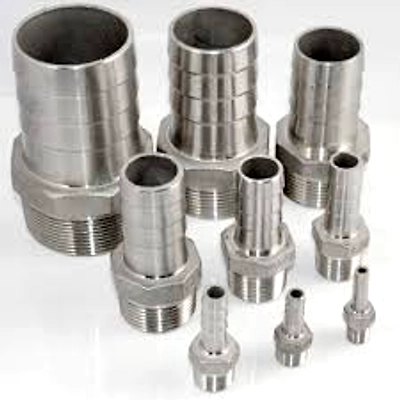 Stainless Steel Thread Pipe Fitting NPT/BSP SS304 Stainless Steel Extension Nipple Pipe Fittings-12714579