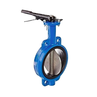utterfly valve in open position showing disc