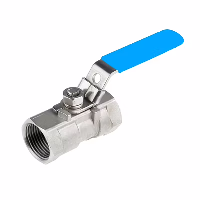 Manual ball valve with lever handle