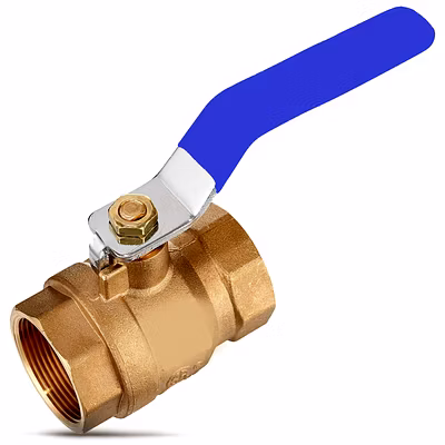 1/2 Lead Free ball valves BSP thread, Pressure 100PSI, Temp over 100 degree-1