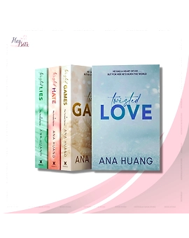 Twisted Series by Ana Huang [UK paperback 4 book bundle]