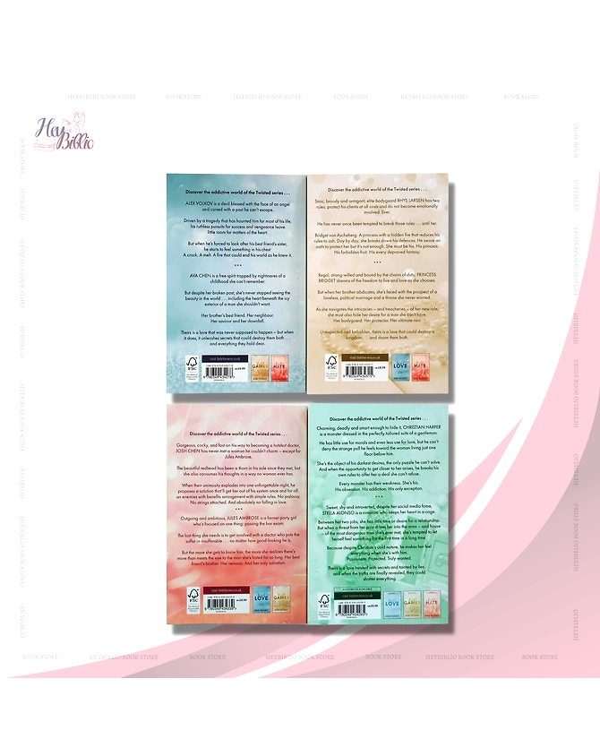 Twisted Series by Ana Huang [UK paperback 4 book bundle]-2