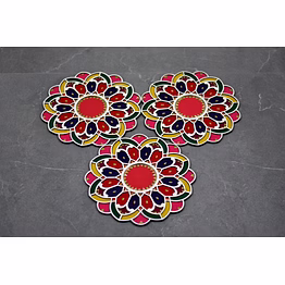 12-inch rangoli