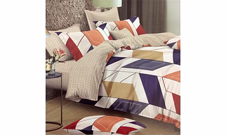 TITLIS Double Bedsheet with 2 Pillow Covers - D24