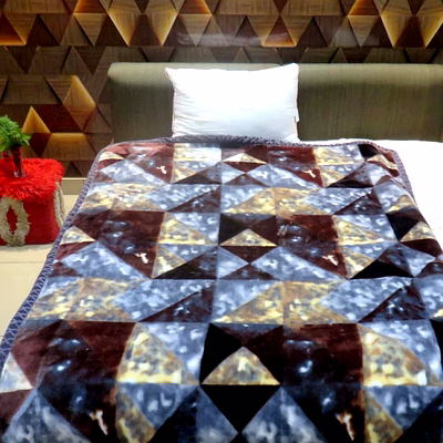 titlis single bed 2.8 kg. blanket - matrix sb (16 blankets carton of assorted colors and designs)