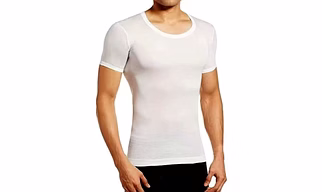 RED HILL Men’s Cotton Vest with Sleeves – Breathable Innerwear | 100% Combed Cotton