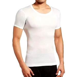 RED HILL Men’s Cotton Vest with Sleeves – Breathable Innerwear | 100% Combed Cotton