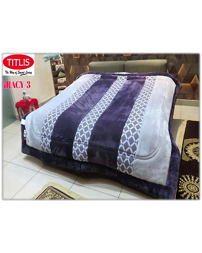 TITLIS Single Bed Quilts - Gracy SB (10 Quilts Carton)-1