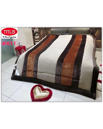 TITLIS Single Bed Quilts - Gracy SB (10 Quilts Carton)-2