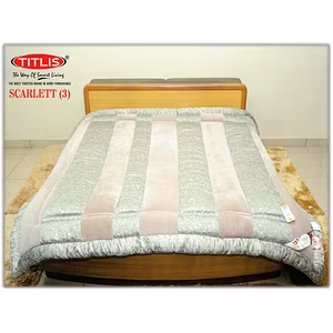 TITLIS Double Bed Quilts - Scarlett DB (6 Quilts Carton)