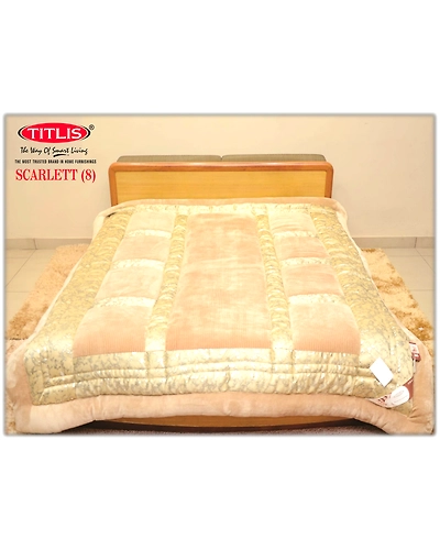 TITLIS Double Bed Quilts - Scarlett DB (6 Quilts Carton)-2