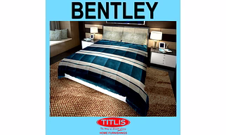TITLIS Double Bed Quilts - Bentley DB (6 Quilts Carton)