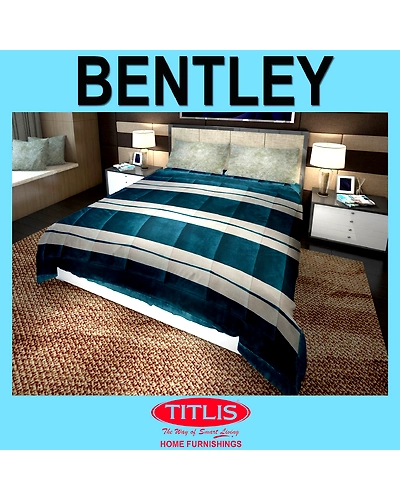 TITLIS Double Bed Quilts - Bentley DB (6 Quilts Carton)-BENTLEYDB