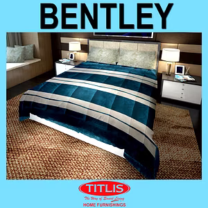 TITLIS Double Bed Quilts - Bentley DB (6 Quilts Carton)