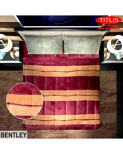 TITLIS Double Bed Quilts - Bentley DB (6 Quilts Carton)-2