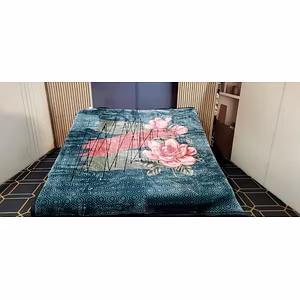 TITLIS Single Bed 2.7 Kg. Blanket - Glitter Minzo SB (16 blankets carton of assorted colors and designs)