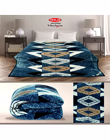 TITLIS Double Bed 2.8 Kg. Blanket - Oscar DB (16 blankets carton of assorted colors and designs)