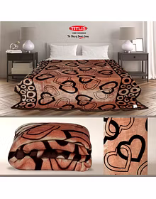 TITLIS Single Bed 1.8 Kg. Blanket - Rydey SB (20 blankets carton of assorted colors and designs)