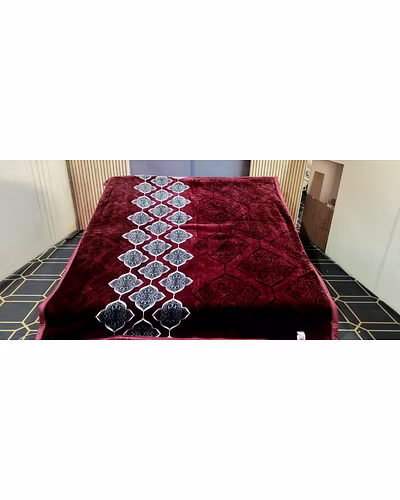 TITLIS 2 Ply Single Bed 3.6 Kg. Blanket - Ultima SB (14 blankets carton of assorted colors and designs)-1