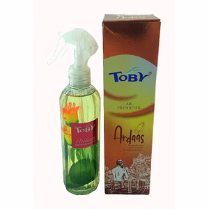 Toby Air Freshener Spray | Long-Lasting Fragrance | Transparent Bottle (270 ml)