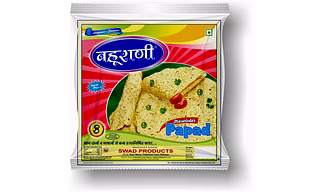 Bahurani (Chana Masala Papad )