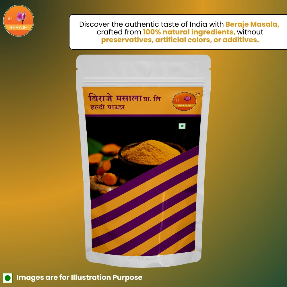 beraje organic Turmeric Powder, haldi Powder 250 G-Gms-3