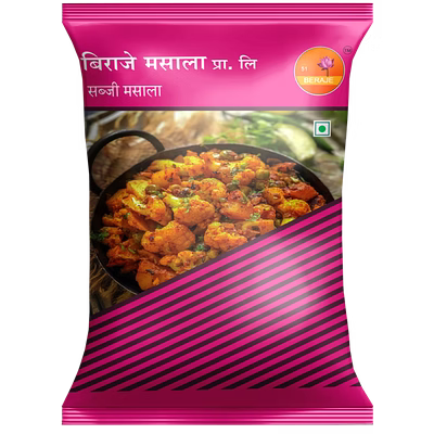 beraje sabji masala 15g, combo of 30 pcs