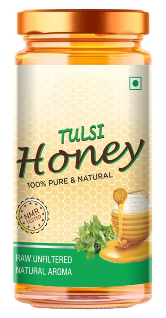 Pure Tulsi Honey - Natural Energy and Immunity Booster-400g-3