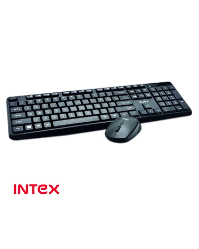 Intex IT-WLKBM01 POWER Wireless Keyboard &amp; Mouse Combo Combo Set-22080205