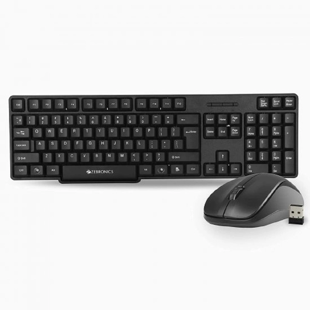 Zebronics Zeb-Companion 107 Wireless Keyboard and Mouse Combo-22080204