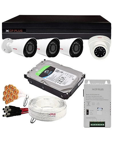 CCTV Camera 4 Channel set-vkids0039
