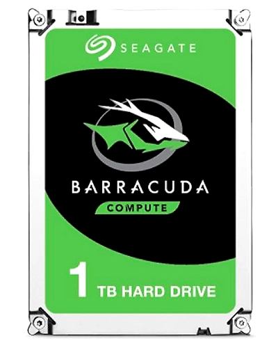 Seagate BarraCuda 1 TB Internal Hard Drive HDD 3.5 Inches SATA 6 Gb/s 7200 RPM 64 MB Cache for Computer Desktop PC-22080278