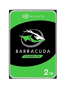 Seagate Barracuda 2 TB Internal Hard Drive HDD – 8.89 cm (3.5 Inch) SATA 6 Gb/s 5400 RPM 256 MB Cache for Computer Desktop PC