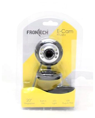 Frontech FT-2251 Webcam  (Black)-22080384