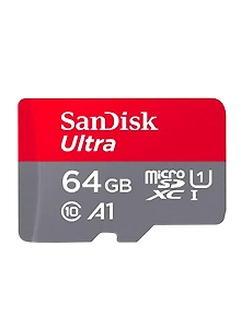 SanDisk Ultra microSD UHS-I Card 64GB, 120MB/s R