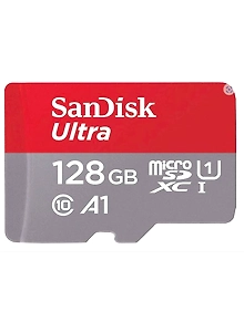 SanDisk Ultra microSD UHS-I Card 128GB, 120MB/s R