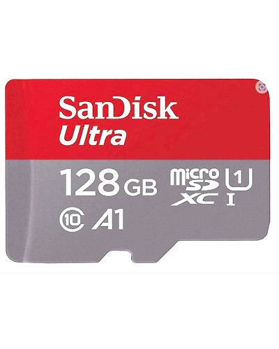 SanDisk Ultra microSD UHS-I Card 128GB, 120MB/s R-22090155