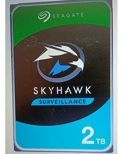 Seagate SkyHawk 2 TB Surveillance Internal Hard Drive HDD – 3.5 Inch SATA 6 Gb/s 64 MB Cache for DVR NVR Security Camera System-22090301